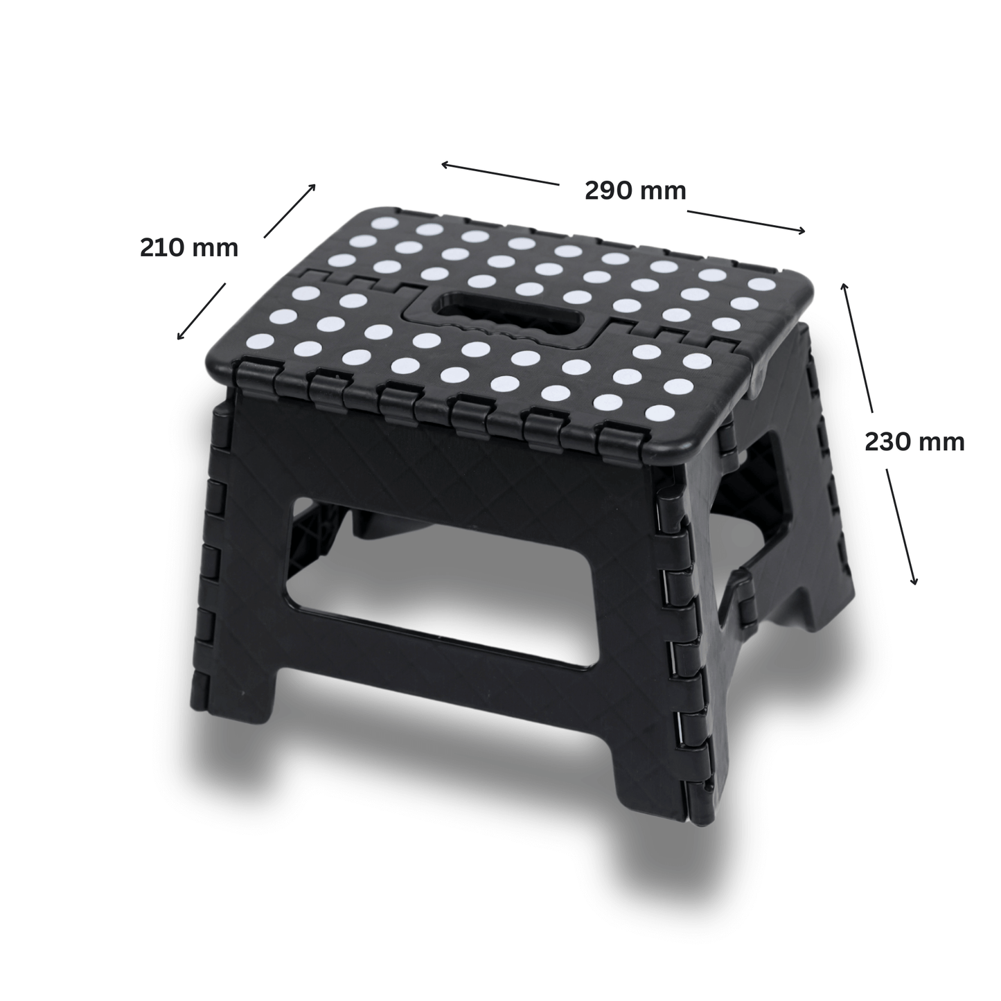Plastic Folding Step Stool - Caravan Folding Steps