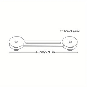 caravan fridge door travel lock