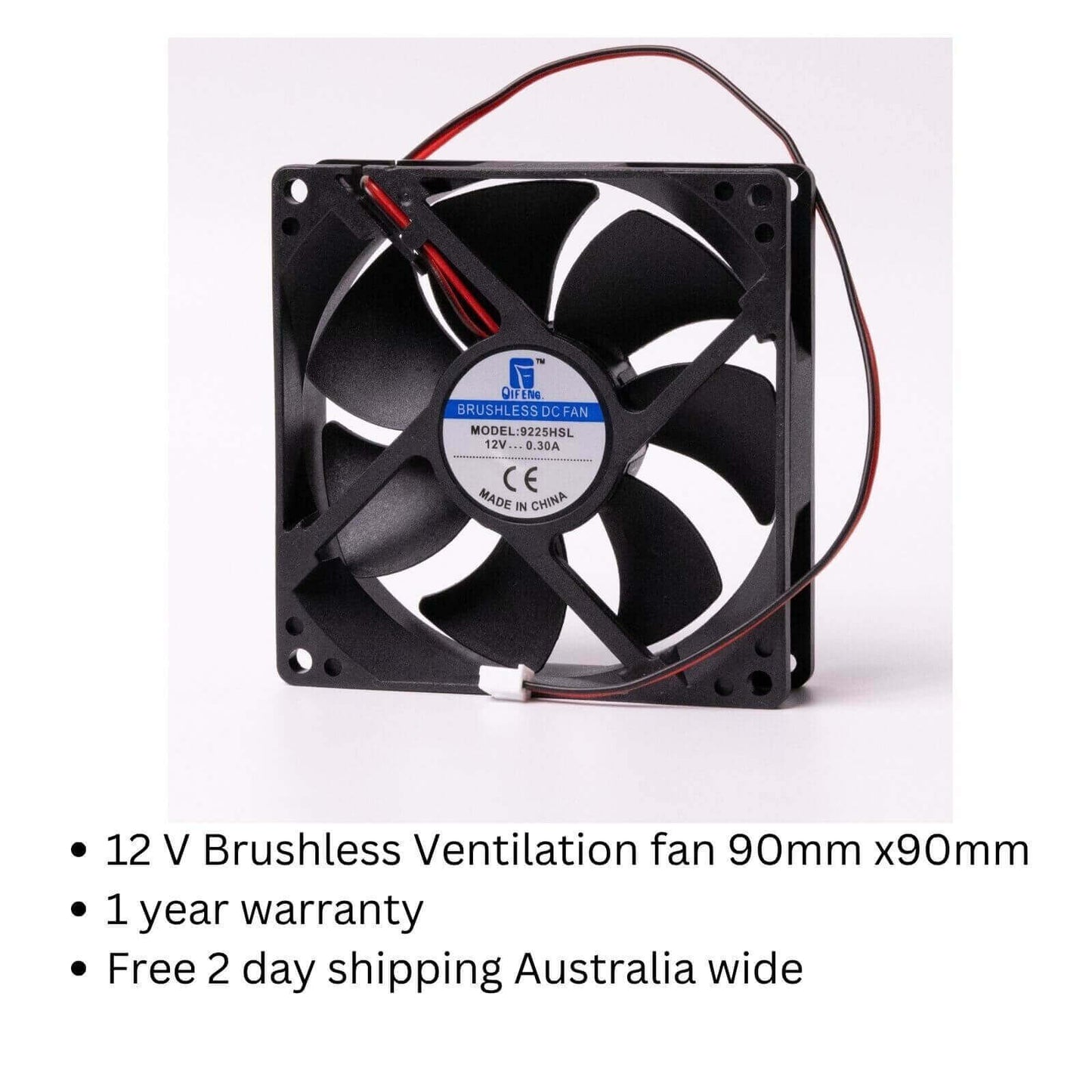 90MM Brushless DC Cooling & Ventilation Fan for RV Fridges - RV Essentials Australia