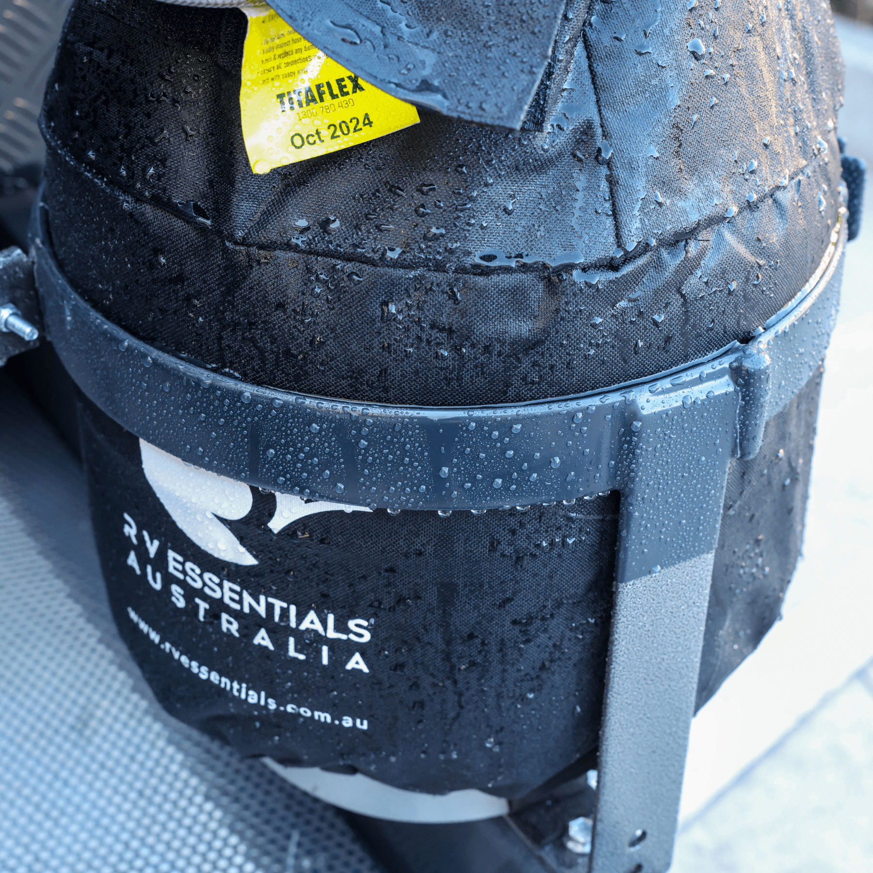 Caravan gas bottle covers