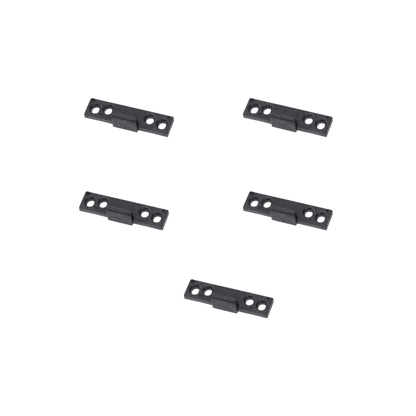 Caravan cupboard Door Lock Striker Plates (5 Pack)
