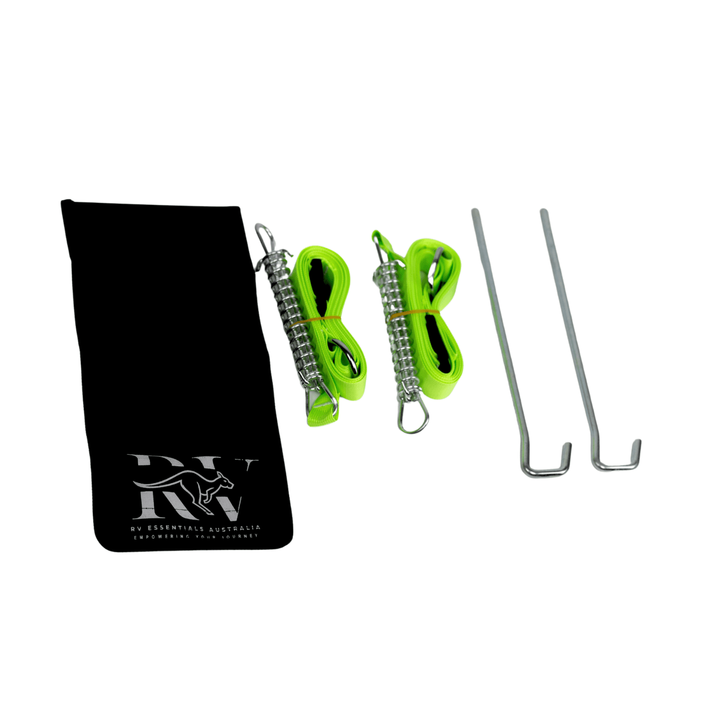 Caravan Awning Storm Tie Down Strap Kit