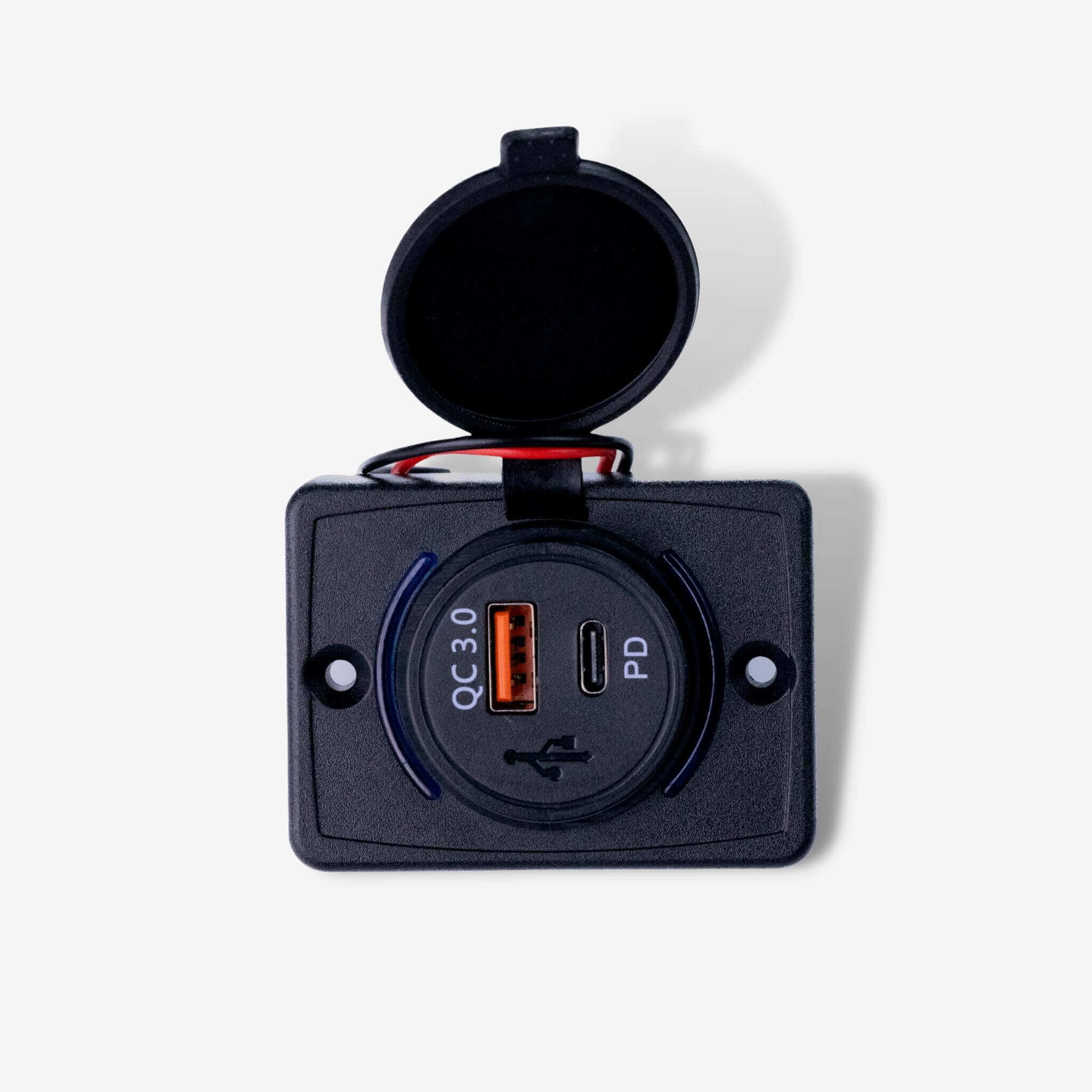 FLUSH MOUNT USB-C WALL MOUNTED CHARGER - RV Essentials Australia