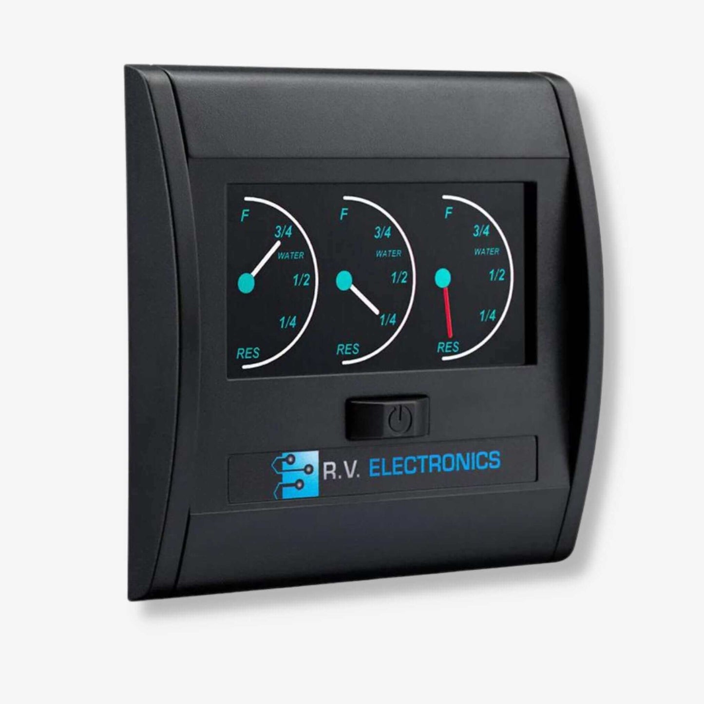 RV Electronics - Triple Tank LCD Water Level Gauge for Caravan - RV Essentials Australia