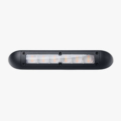 250mm Dual LED Bug-Free Awning Light - White & Amber - RV Essentials Australia