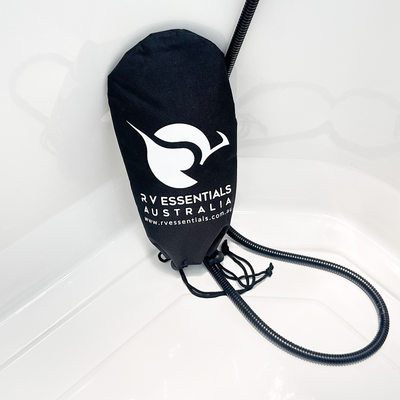 Caravan shower head cover