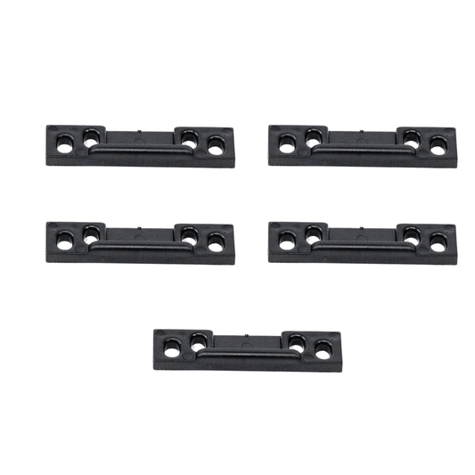 Caravan cupboard Door Lock Striker Plates  (5 Pack)