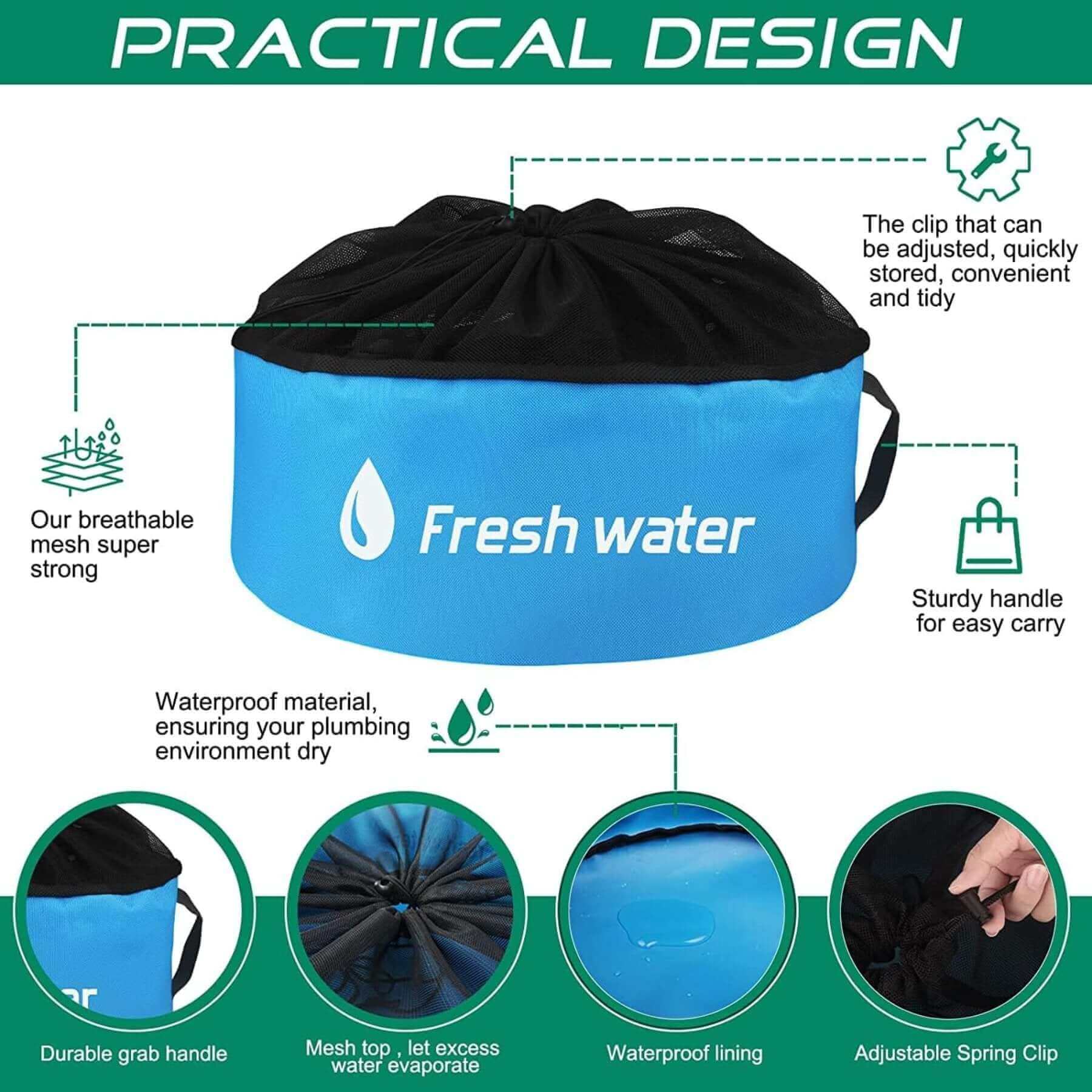 Caravan Hose Bag 3 Set – Optimal Storage for Your Adventures - RV Essentials Australia