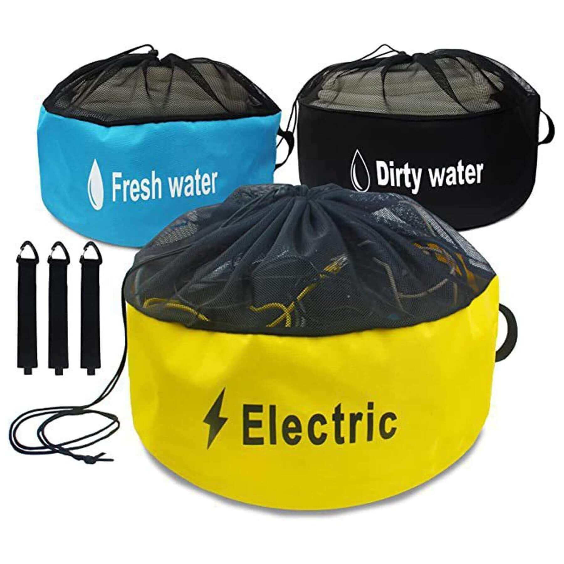 Caravan Hose Bag 3 Set – Optimal Storage for Your Adventures - RV Essentials Australia