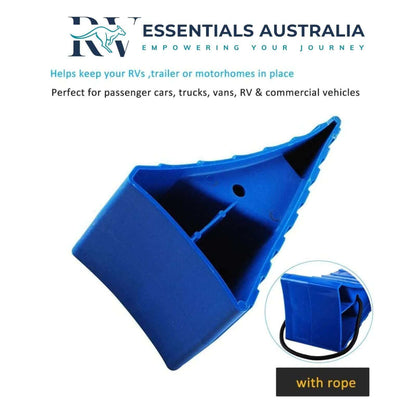 Caravan & RV Wheel Chocks (Pair) - RV Essentials Australia