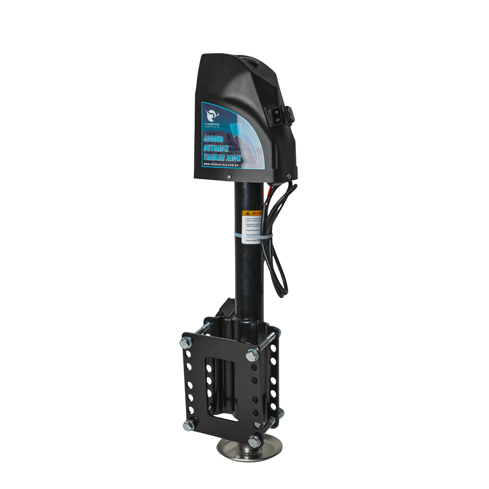 Electric Rv Rear Jack Electric Trailer Jack 1810kg – 12V Caravan Jack AU – RV Essentials ...