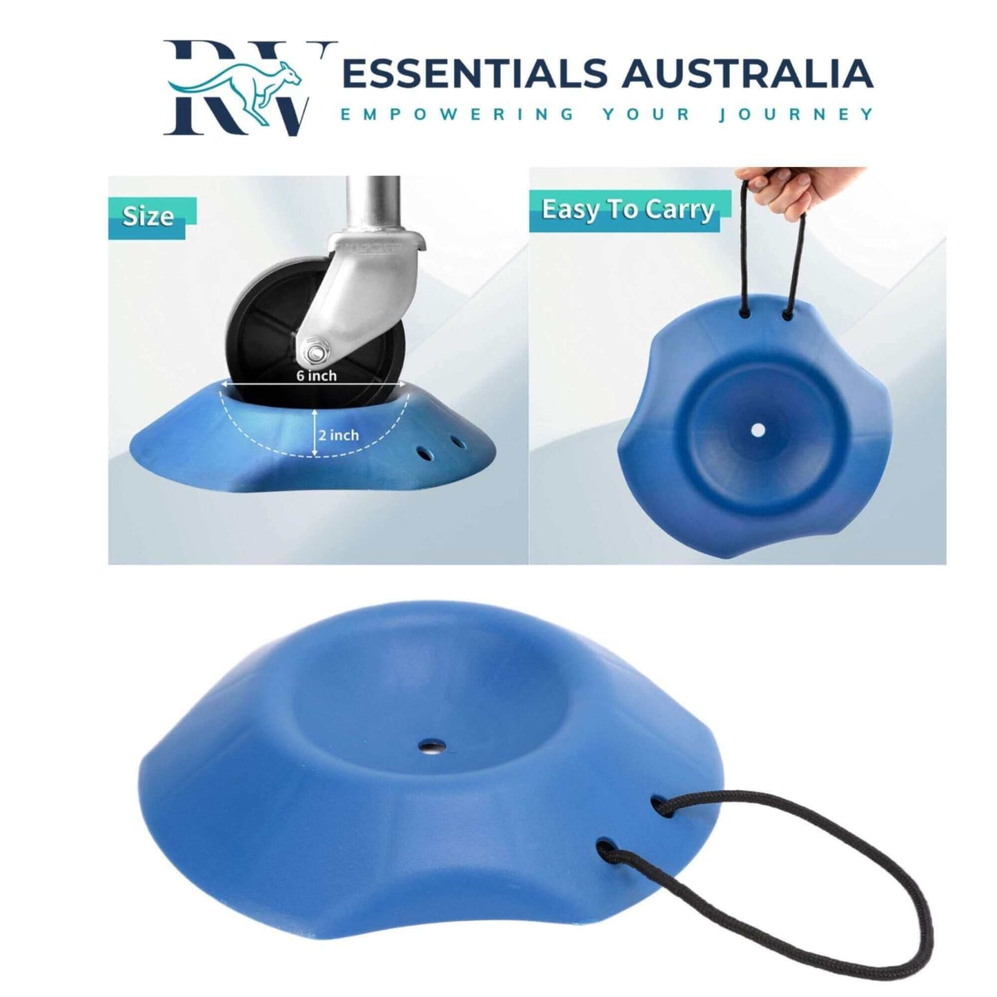 Jockey Wheel Dock/ Chock - RV Essentials Australia