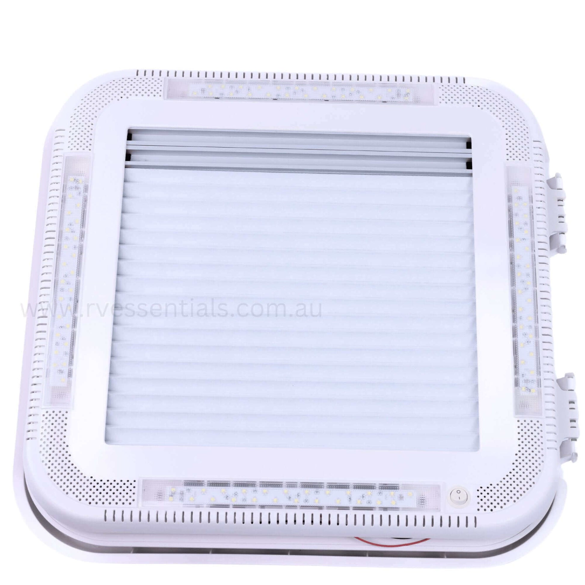 Ranger Skylight LED 450x400 - Double-Glazed Caravan Roof Hatch - RV Essentials Australia