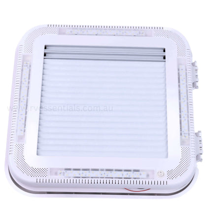 Ranger Skylight LED 450x400 - Double-Glazed Caravan Roof Hatch - RV Essentials Australia