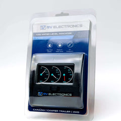 RV Electronics - Triple Tank LCD Water Level Gauge for Caravan - RV Essentials Australia