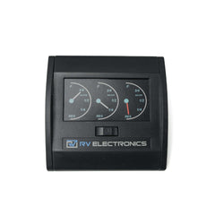 RV Electronics - Triple Tank LCD Water Level Gauge for Caravan - RV Essentials Australia