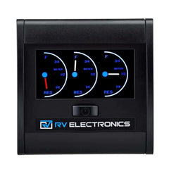 RV Electronics - Triple Tank LCD Water Level Gauge for Caravan - RV Essentials Australia