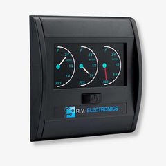 RV Electronics - Triple Tank LCD Water Level Gauge for Caravan - RV Essentials Australia